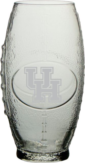 University of Houston 23 oz. Football Glass