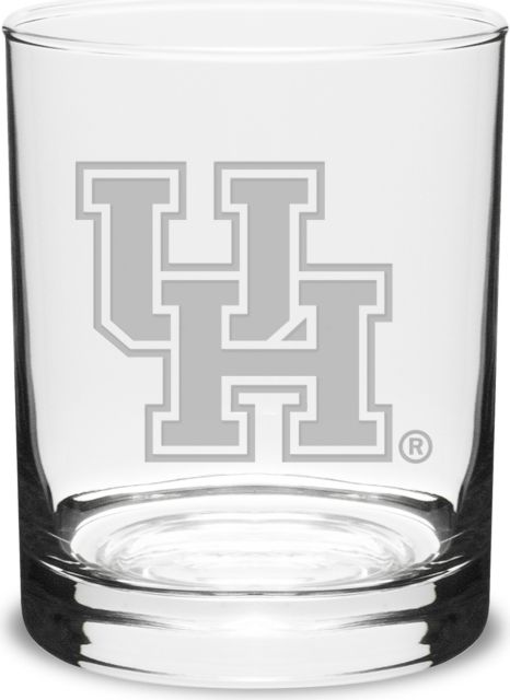 University of Houston 14oz Dof Glass