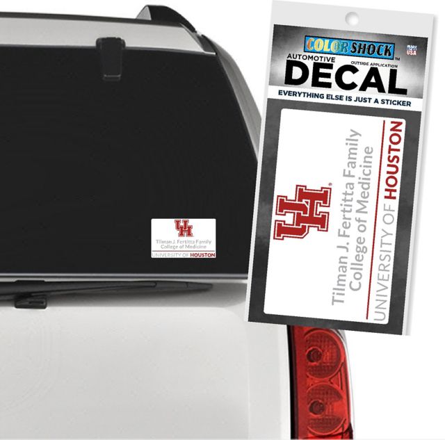 University of Houston College of Medince Decal