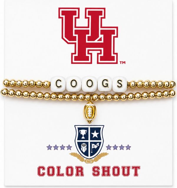 University of Houston Football Bracelet Set