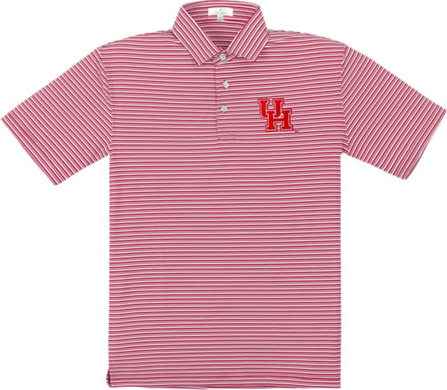 University of Houston Performance Stripe Polo