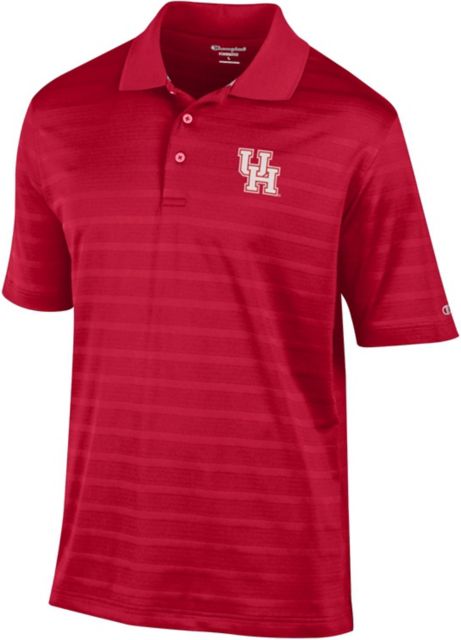 University of Houston Textured Solid Polo - ONLINE ONLY