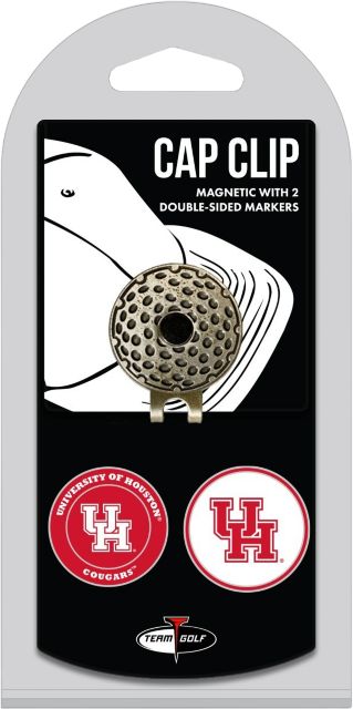 University of Houston Golf Cap Clip and Ball Marker Set