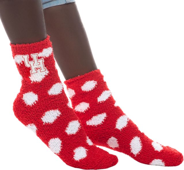 University of Houston Women's Plush Socks