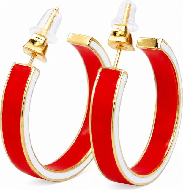 University of Houston Hoop Earrings