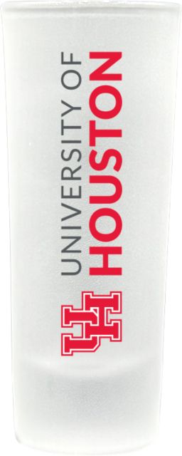 University of Houston Frosted Collector's Glass