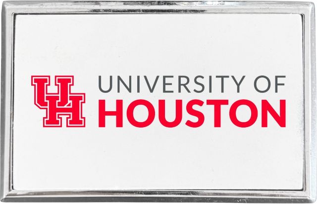 University of Houston Rectangle Adhesive Emblem