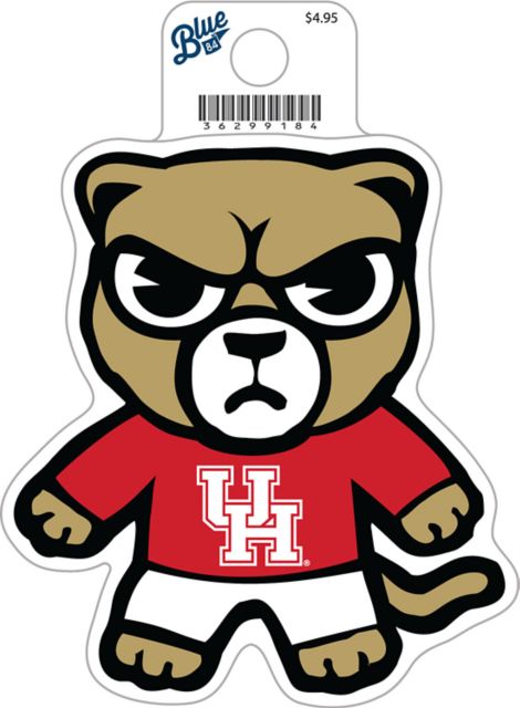 University of Houston Cougars Full Size Sticker