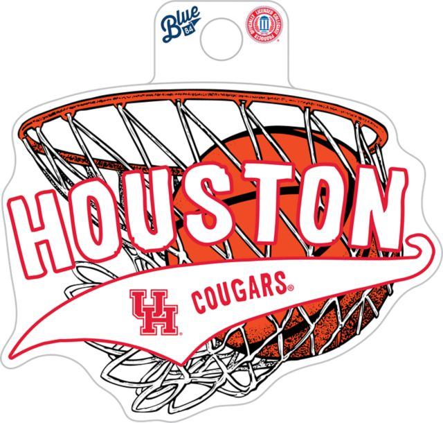 University of Houston Cougars Basketball Sticker