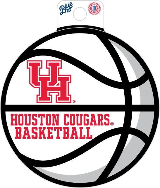 University of Houston Fullsize Basketball Sticker