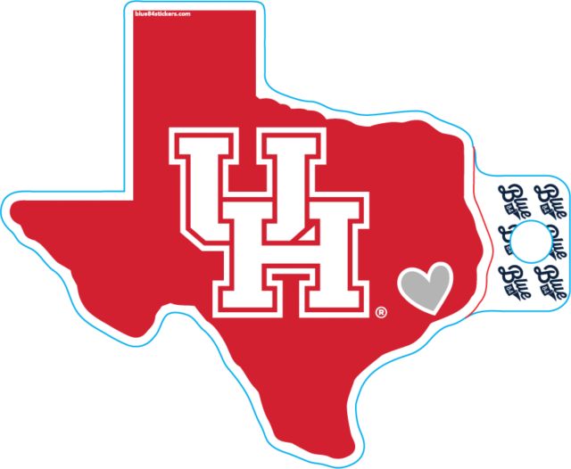 University of Houston Full Size Sticker