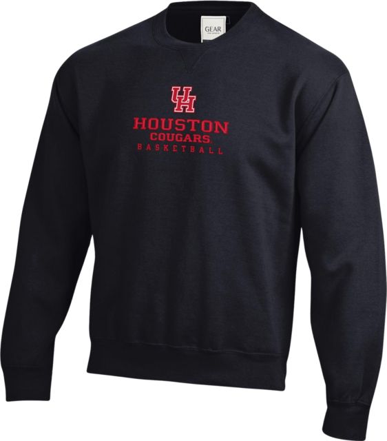 University of Houston Cougars Basketball Crewneck Sweatshirt
