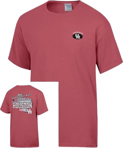 University of Houston Football Cougars Short Sleeve T-Shirt