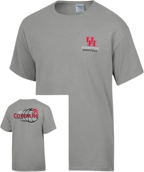 University of Houston Cougars Basketball Short Sleeve T-Shirt