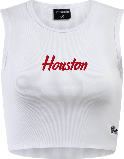 University of Houston Cougars Women's Cut Off Tank Top