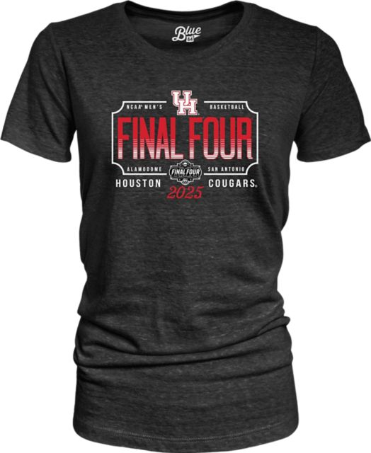 University of Houston Men's Basketball 2025 Final Four Women's Short Sleeve T-Shirt