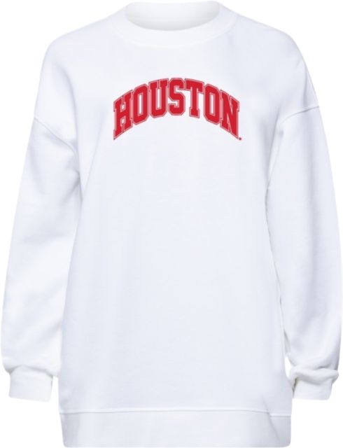 University of Houston Women's Oversized Crewneck Sweatshirt