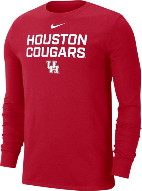 University of Houston Cougars Dri-Fit Long Sleeve T-Shirt