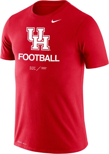 University of Houston Cougars Basketball Hype Short Sleeve T Shirt - W