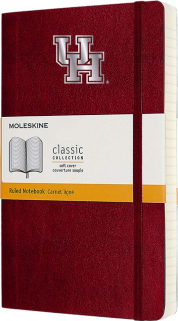 University of Houston Large Rule Moleskin