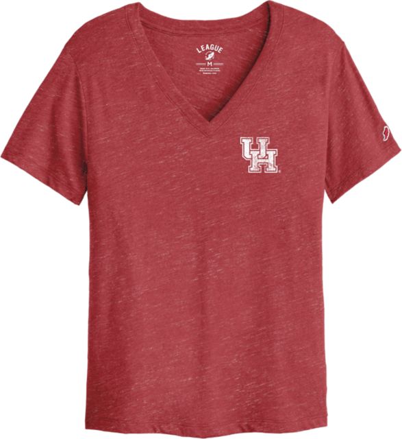 University of Houston Women's V-Neck Short Sleeve T-Shirt