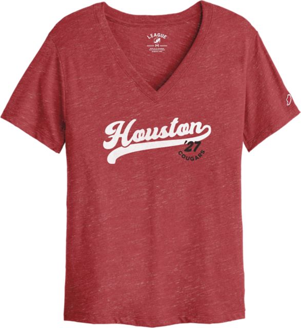 University of Houston Women's V-Neck Short Sleeve T-Shirt