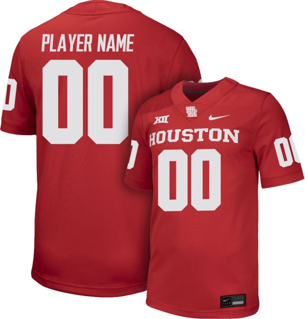University of Houston Football Nike Player Name Replica Jersey