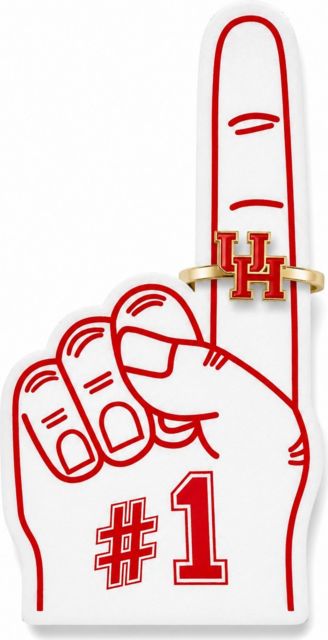 University of Houston Logo Stack Ring