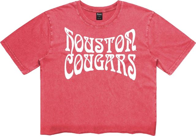 University of Houston Women's Cougars Cropped Short Sleeve T-Shirt