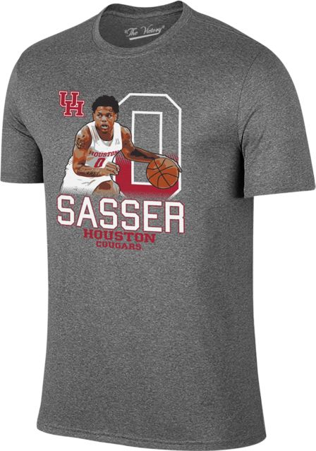 University of Houston #0 Marcus Sasser Short Sleeve T-Shirt
