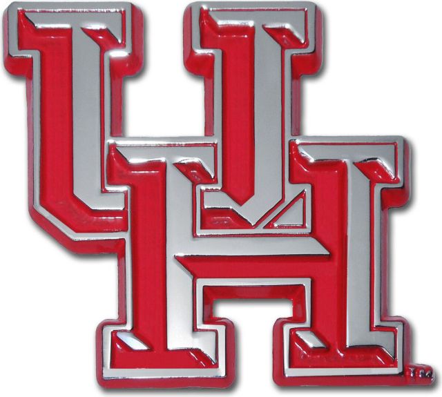 University of Houston Auto Chrome Clear Decal