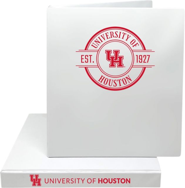 University of Houston 1 in. Binder