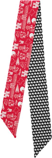 University of Houston Twill Silk Scarf