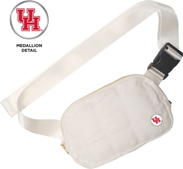 University of Houston Quilted Belt Bag