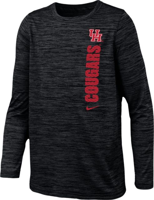 University of Houston Cougars Youth Velocity Long Sleeve T-Shirt