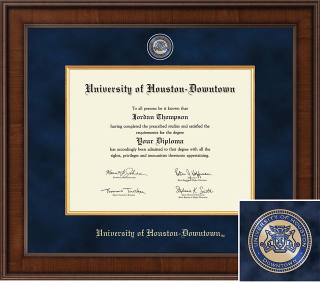 Church Hill Classics Presidential Diploma Frame. Bachelors, Masters, PhD. - ONLINE ONLY