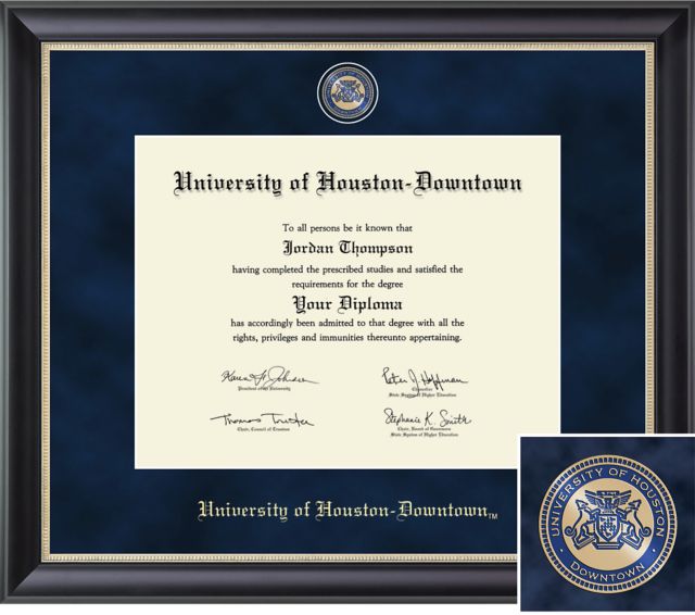 Church Hill Classics Regal Diploma Frame. Bachelors, Masters, PhD. - ONLINE ONLY