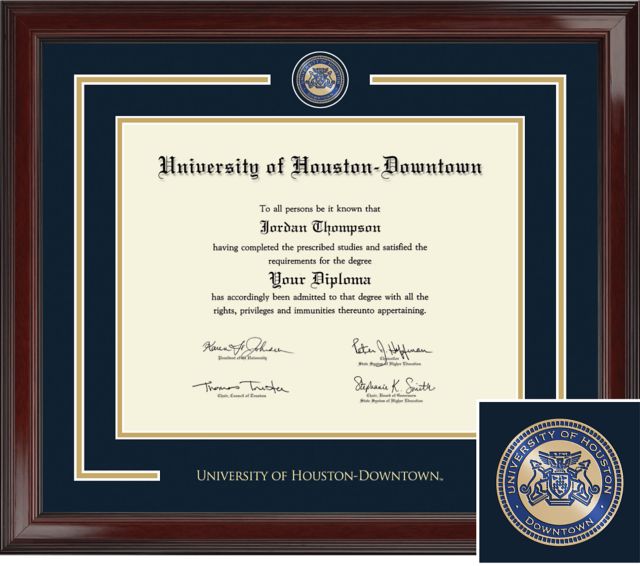 Church Hill Classics Showcase Diploma Frame. Bachelors, Masters, PhD. - ONLINE ONLY