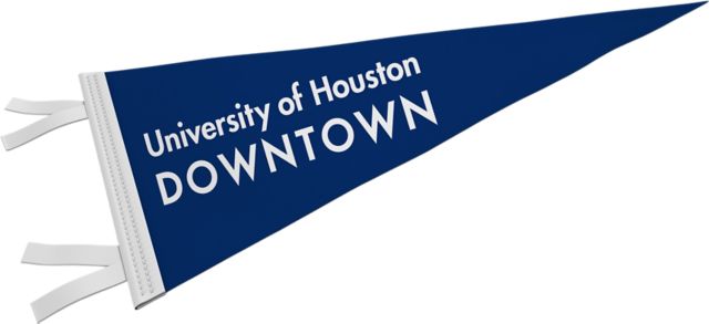 University of Houston - Downtown 9'' x 24'' Pennant