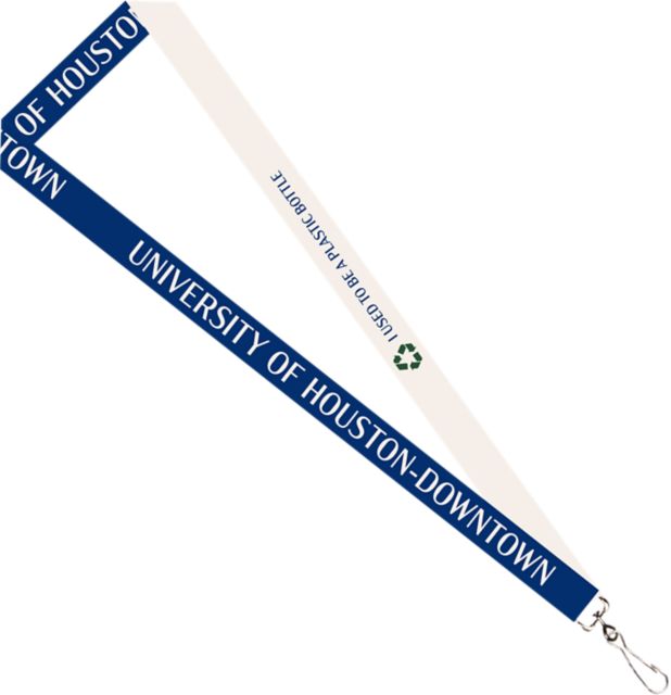 University of Houston - Downtown Recycled Lanyard
