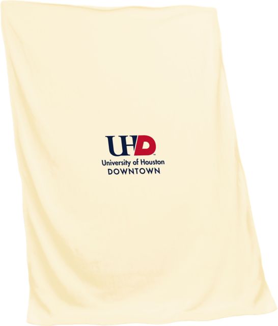 University of Houston - Downtown 84"x54" Sweatshirt Blanket