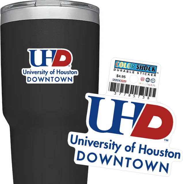 University of Houston - Downtown Gators Durable Sticker