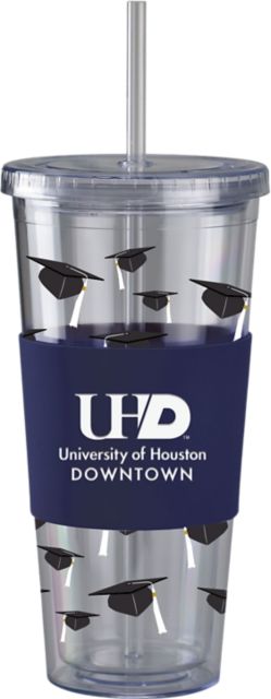 University of Houston - Downtown Acrylic Tumbler with Straw