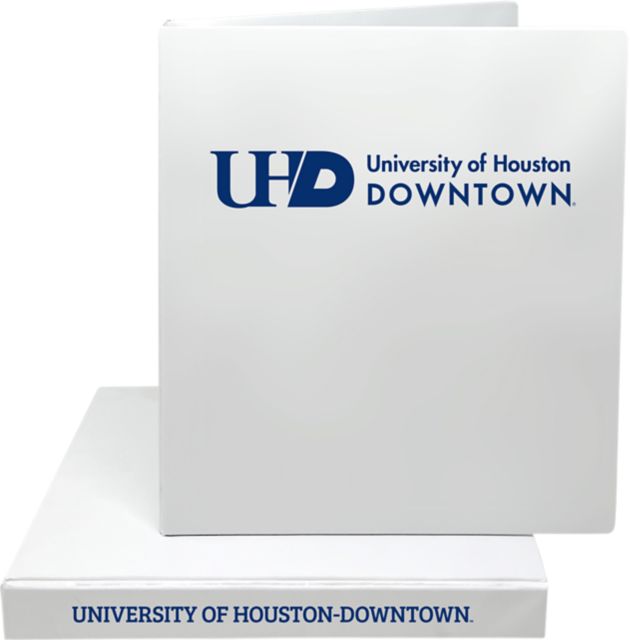University of Houston - Downtown 1'' Vinyl Binder