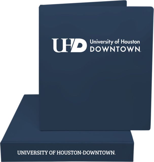 University of Houston - Downtown 1.5'' Vinyl Binder
