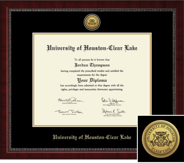 Church Hill Classics Engraved Diploma Frame. Bachelors, Masters, PhD - ONLINE ONLY