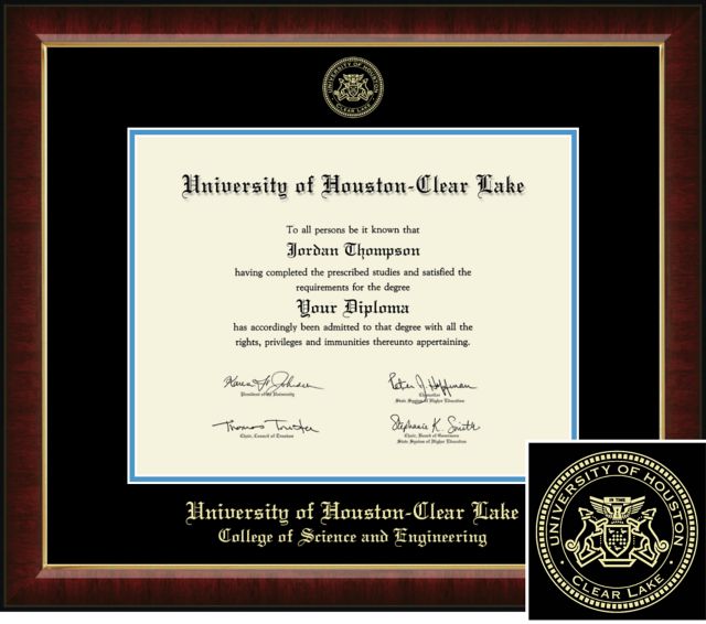 Church Hill Classics Human Science and Engineering, Embossed, 11x14, Bachelors, Masters, PhD,  Diploma Frame - ONLINE ONLY
