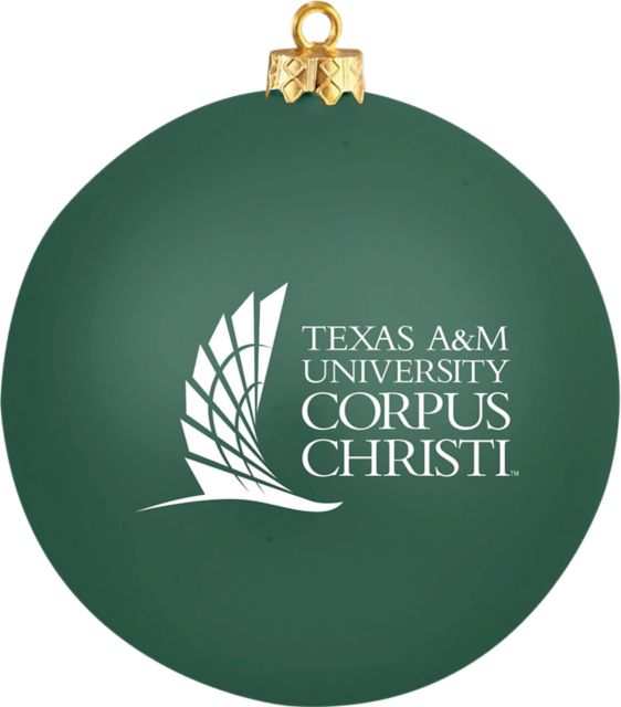 Texas A&M University-Corpus Christi Shatterproof Round Ornament