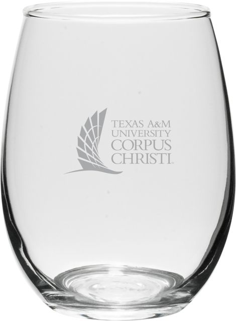 Texas A&M University-Corpus Christi 15 oz. Wine Glass