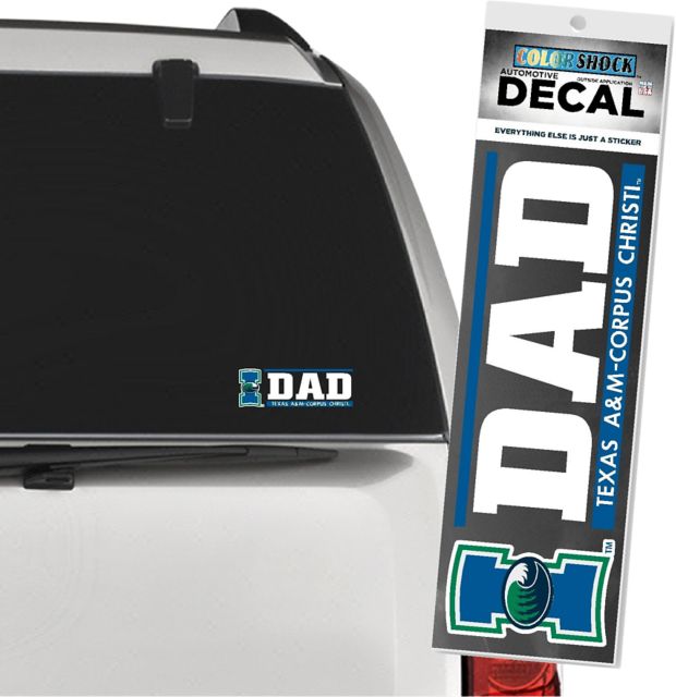 Texas A&M University-Corpus Christi Dad Decal